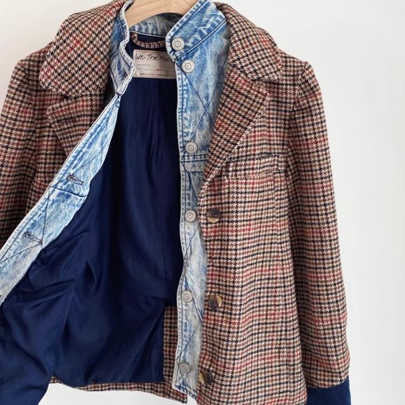 Free People Rancher Plaid Jacket - Rancher Combo - Picture 6 of 8